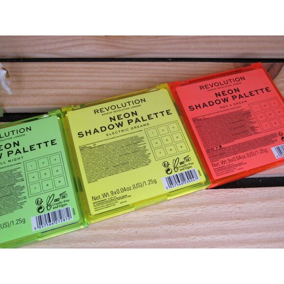 Makeup Revolution Neons Shadow Palettes Bundle - Picture 10 of 13